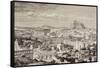 Artist's Impression of Athens, at the Time of the Emperor Hadrian, from 'El Mundo Ilustrado',…-European School-Framed Stretched Canvas
