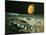 Artist's Impression of Jupiter Over Europa-Ludek Pesek-Mounted Photographic Print