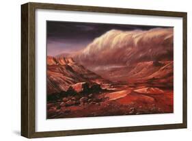 Artist's Impression of the Martian Surface-Ludek Pesek-Framed Photographic Print