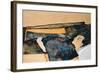 Artist's Mother Sleeping-Egon Schiele-Framed Giclee Print