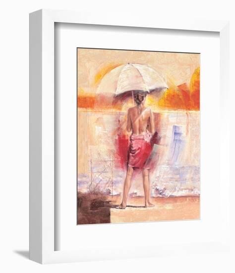 Artist's Muse-Talantbek Chekirov-Framed Art Print