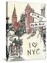 Artist's New York-Edith Lentz-Stretched Canvas