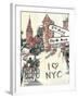 Artist's New York-Edith Lentz-Framed Art Print