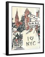 Artist's New York-Edith Lentz-Framed Art Print