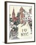 Artist's New York-Edith Lentz-Framed Art Print