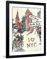 Artist's New York-Edith Lentz-Framed Art Print