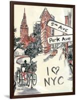 Artist's New York-Edith Lentz-Framed Art Print