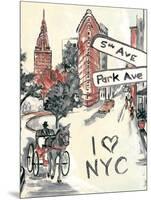 Artist's New York-Edith Lentz-Mounted Art Print