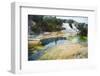 Artist's Palette and Rainbow Terrace at Orakei Korako Thermal Park-Matthew Williams-Ellis-Framed Photographic Print