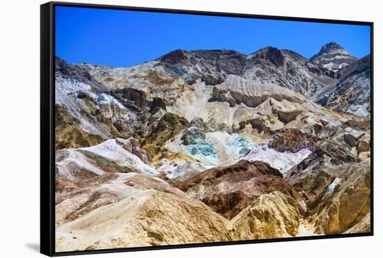 Artist's Palette - Death Valley National Park - California - USA - North America-Philippe Hugonnard-Framed Stretched Canvas