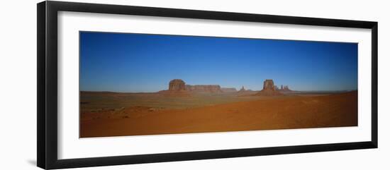 Artist's Point, Monument Valley, Arizona, USA-Walter Bibikow-Framed Photographic Print