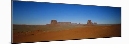 Artist's Point, Monument Valley, Arizona, USA-Walter Bibikow-Mounted Photographic Print