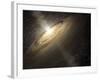 Artist's rendering of a solar system-null-Framed Photographic Print