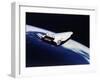 Artist's Rendering of the X-33 Reusable Launch Vehicle-null-Framed Art Print