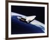 Artist's Rendering of the X-33 Reusable Launch Vehicle-null-Framed Art Print