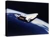 Artist's Rendering of the X-33 Reusable Launch Vehicle-null-Stretched Canvas