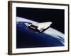 Artist's Rendering of the X-33 Reusable Launch Vehicle-null-Framed Art Print