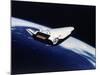 Artist's Rendering of the X-33 Reusable Launch Vehicle-null-Mounted Art Print