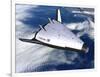 Artist's Rendering of the X-33 Reusable Launch Vehicle-null-Framed Art Print