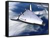 Artist's Rendering of the X-33 Reusable Launch Vehicle-null-Framed Stretched Canvas