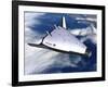 Artist's Rendering of the X-33 Reusable Launch Vehicle-null-Framed Art Print