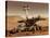 Artist's Rendition of Mars Rover-Stocktrek Images-Stretched Canvas
