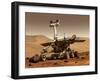 Artist's Rendition of Mars Rover-Stocktrek Images-Framed Premium Photographic Print