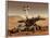 Artist's Rendition of Mars Rover-Stocktrek Images-Framed Photographic Print