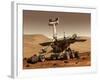 Artist's Rendition of Mars Rover-Stocktrek Images-Framed Photographic Print