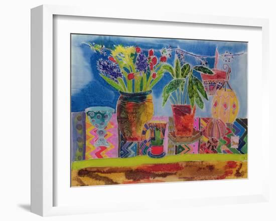 Artist's Sideboard, 2006-Hilary Simon-Framed Giclee Print