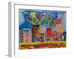 Artist's Sideboard, 2006-Hilary Simon-Framed Giclee Print