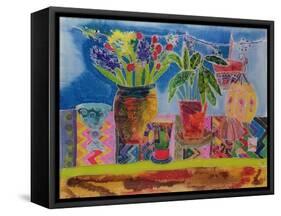 Artist's Sideboard, 2006-Hilary Simon-Framed Stretched Canvas