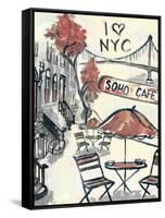 Artist's Soho-Edith Lentz-Framed Stretched Canvas