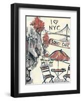 Artist's Soho-Edith Lentz-Framed Art Print