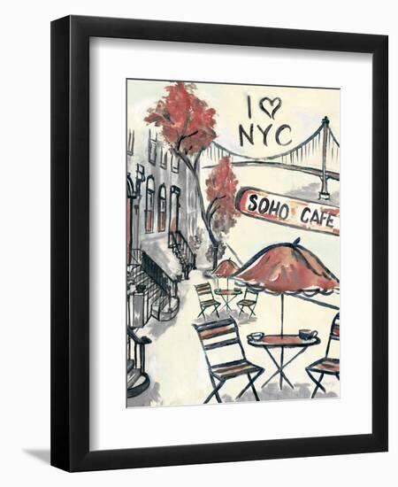 Artist's Soho-Edith Lentz-Framed Art Print