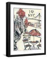 Artist's Soho-Edith Lentz-Framed Art Print