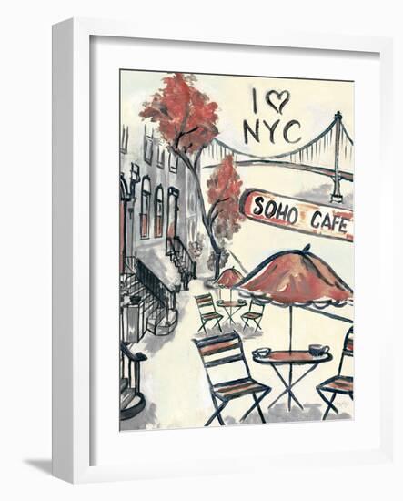 Artist's Soho-Edith Lentz-Framed Art Print