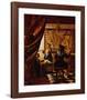 Artist's Studio-Johannes Vermeer-Framed Art Print