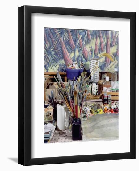 Artist's Studio-Charlotte Johnson Wahl-Framed Giclee Print