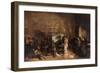 Artist's Studio-Gustave Courbet-Framed Art Print