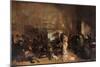 Artist's Studio-Gustave Courbet-Mounted Premium Giclee Print