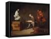 Artist's Studio-Jean-Baptiste Simeon Chardin-Framed Stretched Canvas