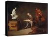 Artist's Studio-Jean-Baptiste Simeon Chardin-Stretched Canvas