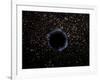 Artist's View of a Black Hole in a Globular Cluster-Stocktrek Images-Framed Photographic Print