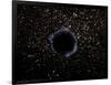Artist's View of a Black Hole in a Globular Cluster-Stocktrek Images-Framed Photographic Print
