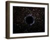 Artist's View of a Black Hole in a Globular Cluster-Stocktrek Images-Framed Premium Photographic Print