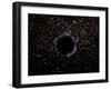 Artist's View of a Black Hole in a Globular Cluster-Stocktrek Images-Framed Premium Photographic Print