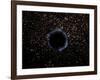 Artist's View of a Black Hole in a Globular Cluster-Stocktrek Images-Framed Photographic Print