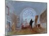 Artist working at an easel, 1828. Artist: JMW Turner-JMW Turner-Mounted Giclee Print