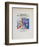 Artistes Decorateurs Salon de la Lumiere-Raoul Dufy-Framed Collectable Print